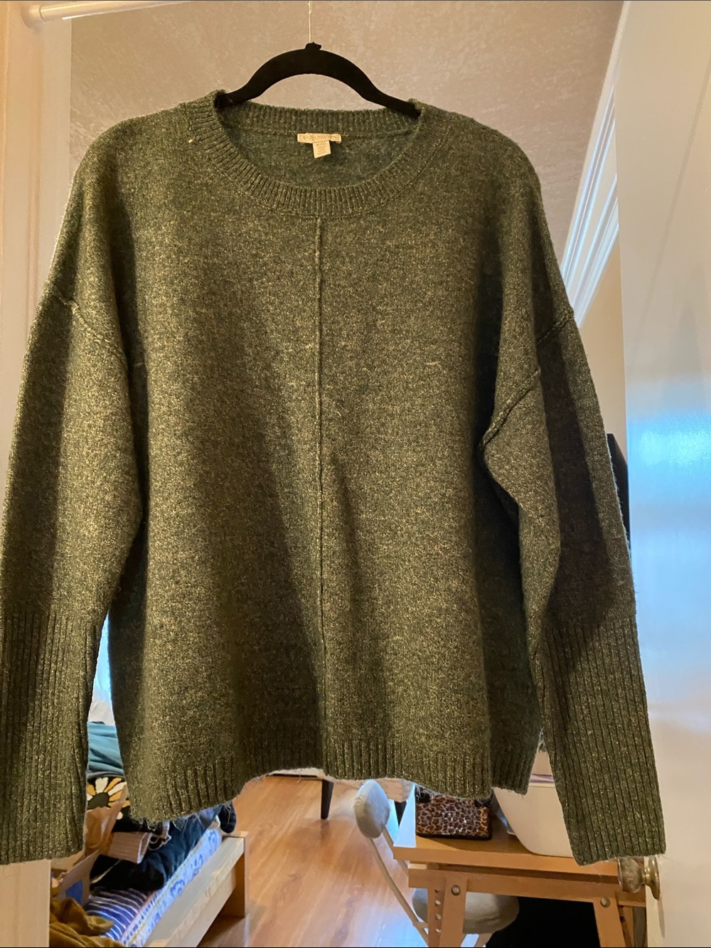 Legendary Outfitters Olive Green Crewneck Sweater